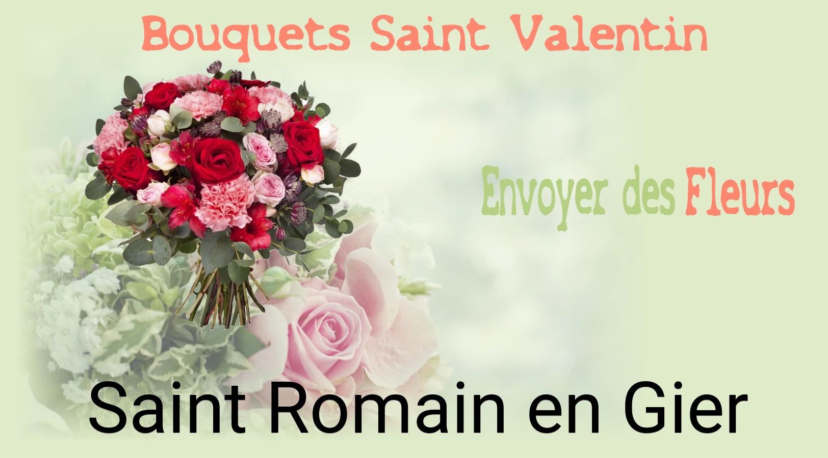 Roses de Saint-Valentin livrées à Saint-Romain-en-Gier